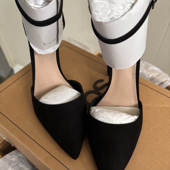 ASOS 'Penalty 'Pointed High Heels Black NIB Size 8 - Picture 7 of 9